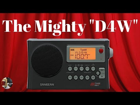 Sangean PR-D4W AM FM Stereo WX Portable Emergency Radio Review