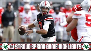 Cj Stroud Ohio State 2021 Spring Game Highlights Youtube Cj Stroud Ohio State 2021 Spring Game Highlights Youtube