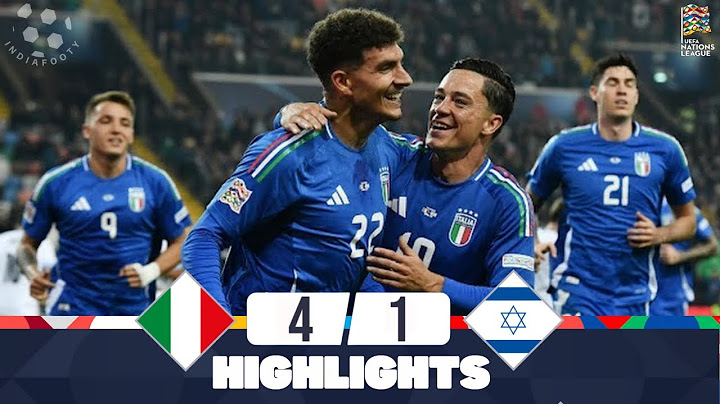 Italia - Israele | 4-1 | Gli Highlights | UEFA Nations League 2024-25