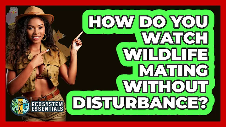 How Do You Watch Wildlife Mating Without Disturbance? - Ecosystem Essentials