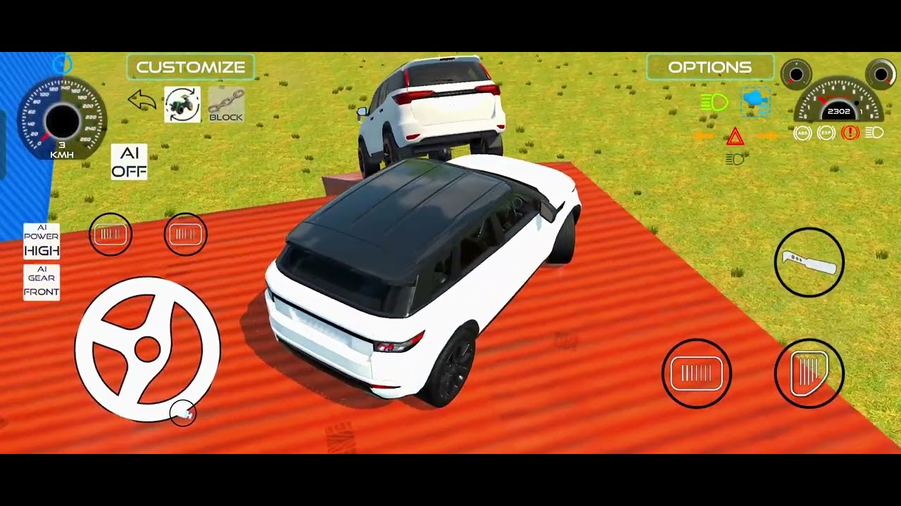 fortuner and ranj rover car driving game #mobilegame #automobile # ...