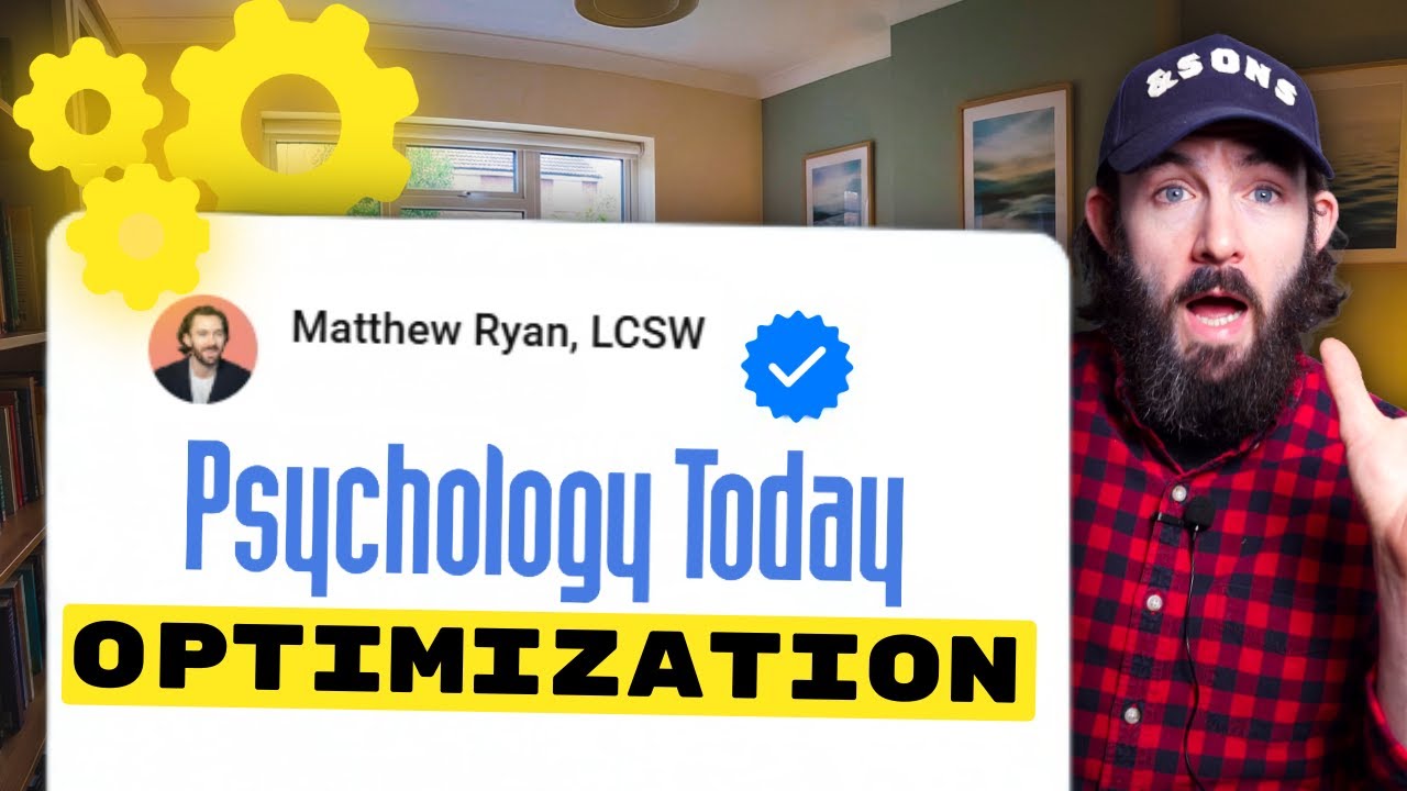 Thumbnail — How to Optimize your Psychology Today Profile to Get More Clients (2026 - Full Tutorial)