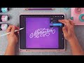 ✏️ How to Animate Lettering in Procreate