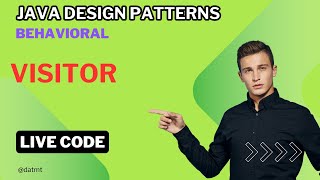 Java Design Patterns: Visitor Live Coding