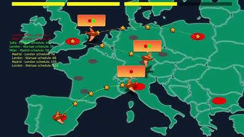 Time management casual game prototype