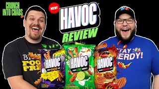 Trying All New Flavors of Havoc Chips!