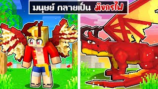 จะเกิดอะไรขึ้น!! มังกรไฟ ดูแลผม.. ให้แข็งแกร่ง ใน Minecraft!