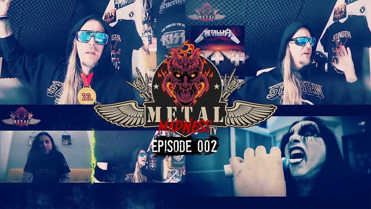 METAL MADNESS TV #02 - feat. Gus G., Metallica, Kiss, Bloodbound