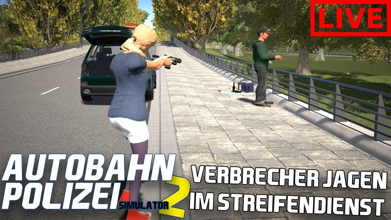 SCHWERVERBRECHER AUF DER AUTOBAHN! AUTOBAHNPOLIZEI-SIMULATOR 2 LIVE | Autobahn Police Simulator 2