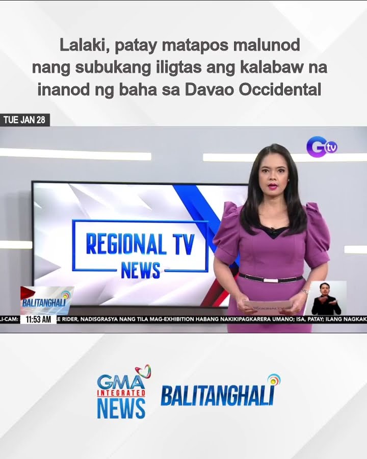 Lalaki, patay matapos malunod nang subukang iligtas ang kalabaw na inanod ng baha | Balitanghali