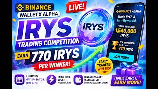 How To Earn 770 IRYS FREE on Binance Alpha (Step-by-Step Guide) screenshot 5