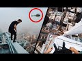 Climbing the tallest building in la  police helicopter came