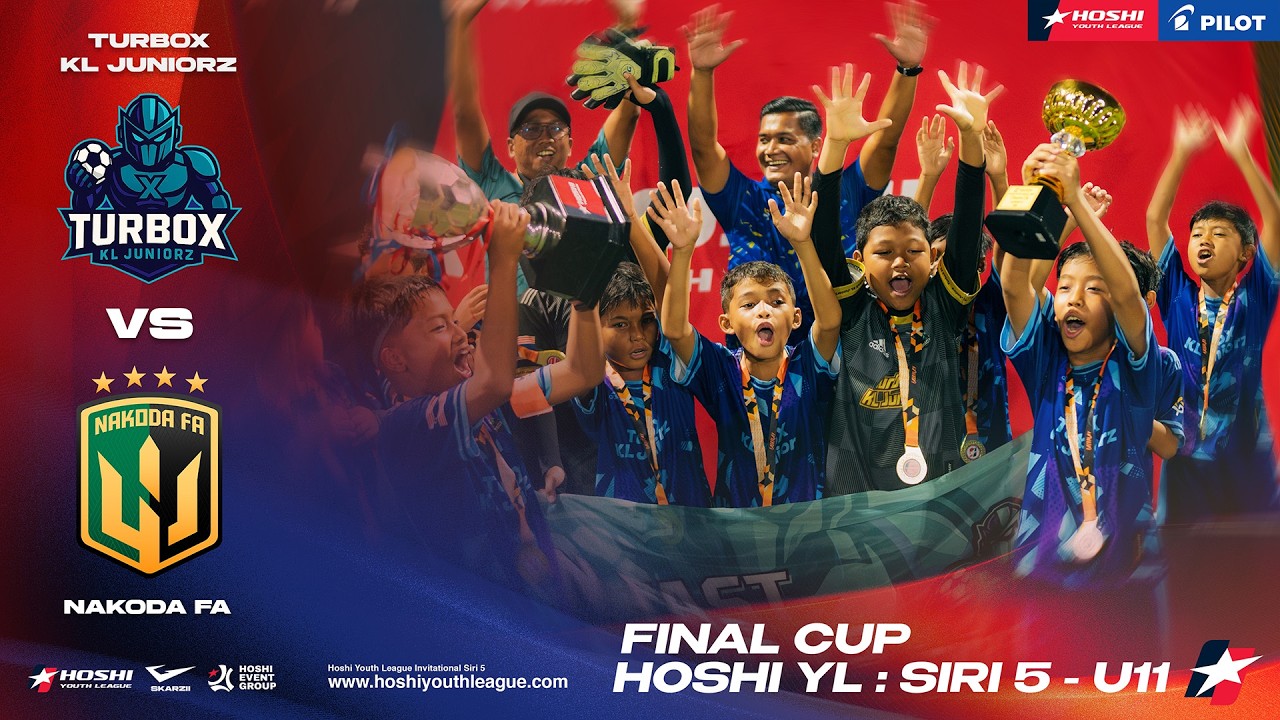 TurboxKLjuniorz vs Nakoda FA | Hoshi Youth League : Siri 5 - Final Cup 🏆 | U11 | 2026