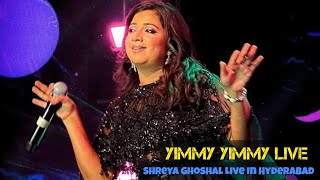 Yimmy Yimmy Live | Shreya Ghoshal Live In Hyderabad | 30 Mar 2024 | All Hearts Tour | Pearl Bits Cam