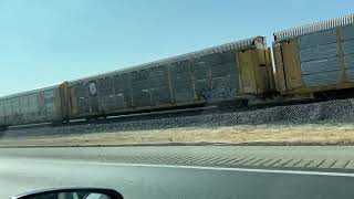 Freight Train on the 99
