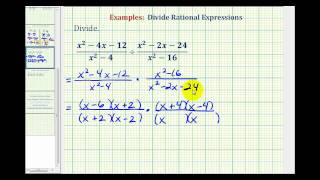 Ex 2:  Dividing Rational Expressions