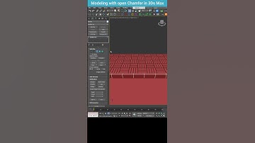 Chamfer Technique: Creating a Realistic Road Curb in 3Ds Max #shorts  #3dsmax #modeling #chamfer