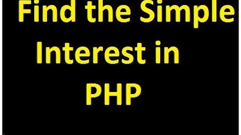 Hoe naar vind de Gemakkelijk Interesseren in Php