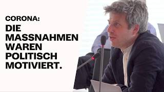 Presentation at the Corona Inquiry Committee in Brandenburg