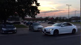 Alfa Giulia Veloce Launch Control