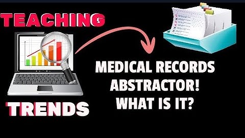What is An EHR Medical Record or Data Abstractor? + HEDIS Introduction