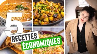 5 ECONOMIC RECIPES (lots of ideas for your week)