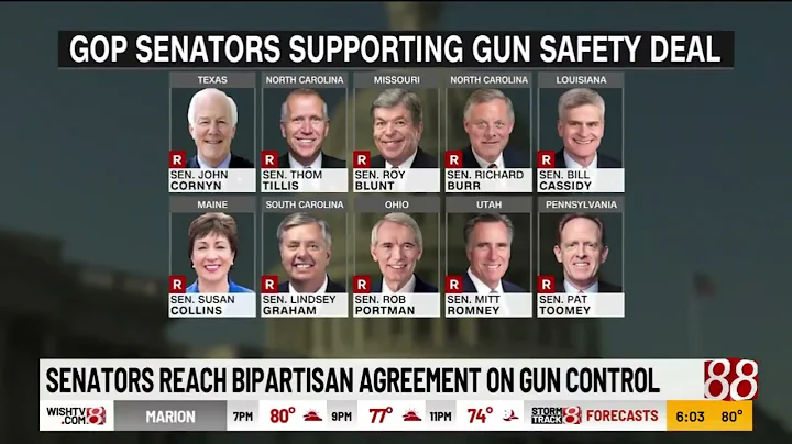 Senators reach bipartisan agreement on gun control