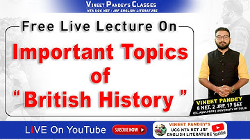 Important Topics of British History by Vineet Pandey
