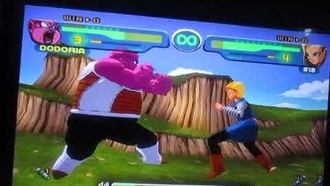 Dragon Ball Z Budokai(Gamecube)-Dodoria vs Android 18