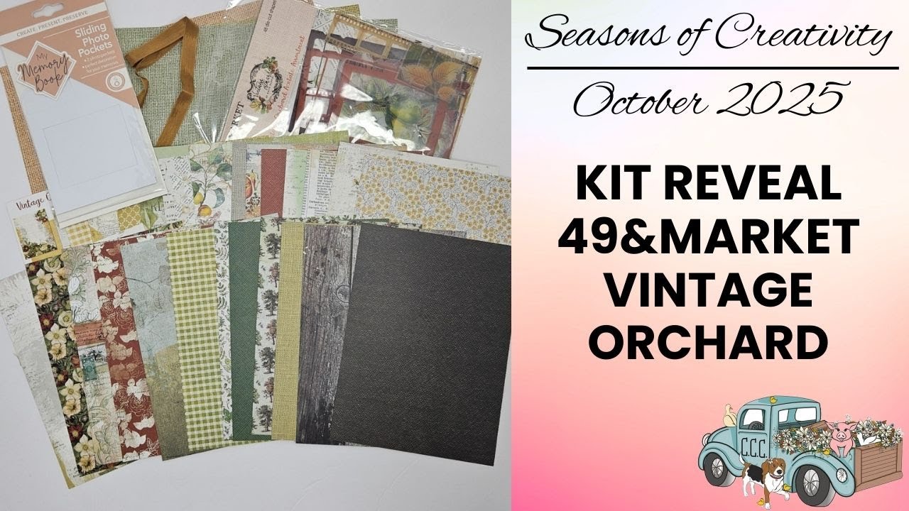 October 2025 Seasons Of Creativity Kit Reveal Country Craft Creations