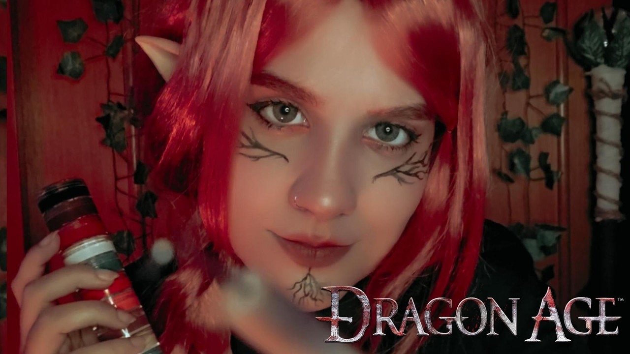 Fazendo sua tatuagem élfica | ASMR Roleplay Dragon Age