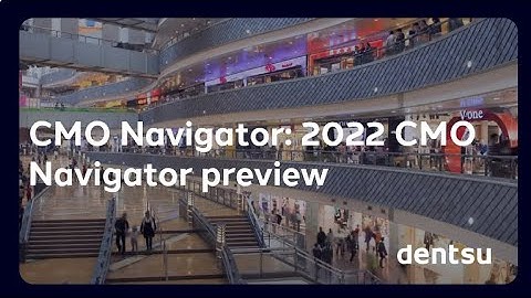 2022 CMO Navigator preview | dentsu