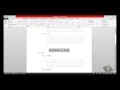 Microsoft Office WORD 2010 - Jak zrobić spis treści - YouTube