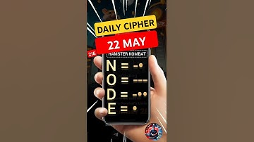 Hamster Kombat dev game daily cipher 22 may | Hamster kombat daily cipher | Hamster combo today