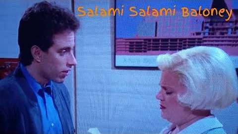 Seinfeld | The Heart Attack | Salami Salami Balone...