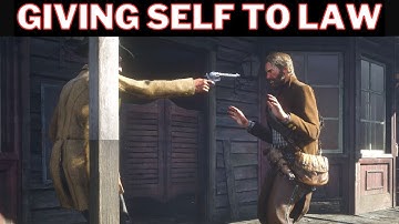 RDR2 - what happens if you surrender to the law