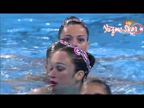 2015 Avrupa Oyunları Senkronize Yüzme Türkiye Free Combination Final