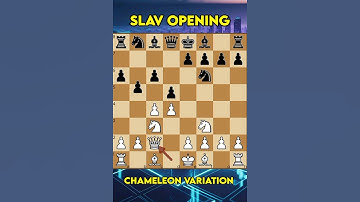Slav Chameleon Variation #chess #checkmate #chessboard #chessclub #chesstraps #shorts #shortsfeed