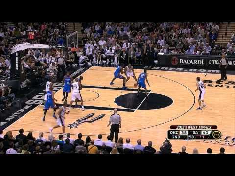 James Harden 19 Points Vs Spurs Full Highlights 2012 05 27 2012 WCF GM1 
