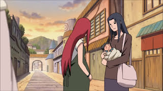 Kushina meets Mikoto & Baby Sasuke   Naruto Shippuuden