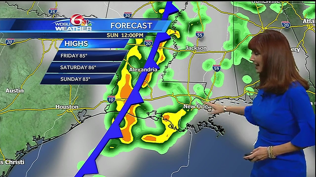 Thursday Overnight: Rain chances increase Sunday - YouTube