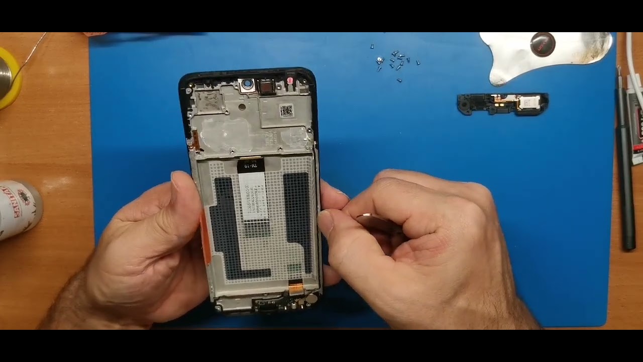 Poco m6 замена дисплея и задней крышки