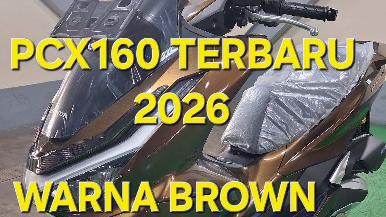 PCX160 TERBARU DI 2026 VARIAN SIGNATURE BROWN TYPE ROADSYNC II TAMPILAN JADI SE MEWAH INI🔥