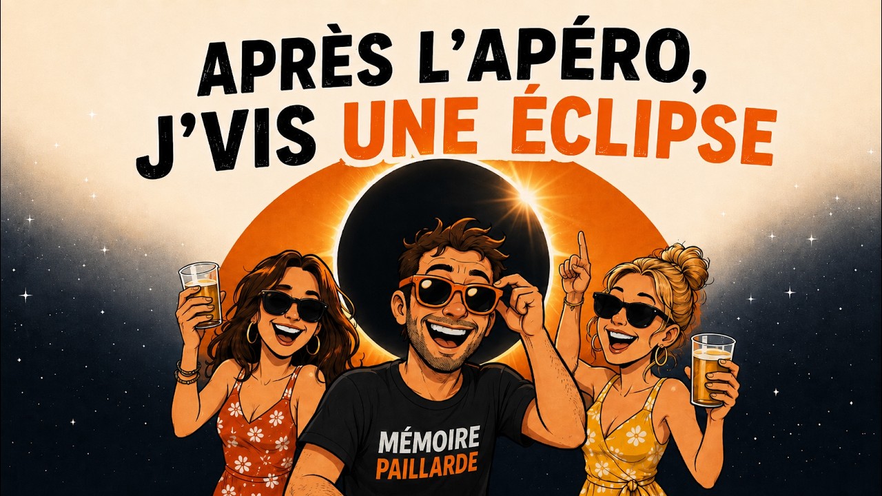Watch 🌑 Éclipse totale, Après l'apéro🍻 - Mémoirepaillarde on YouTube Watch 🌑 Éclipse totale, Après l'apéro🍻 - Mémoirepaillarde on YouTube
