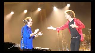 Keith Surprises Mick with On-Stage Birthday Wishes! 🎂🎸 #MickJagger #Birthdaywishes #RollingStones