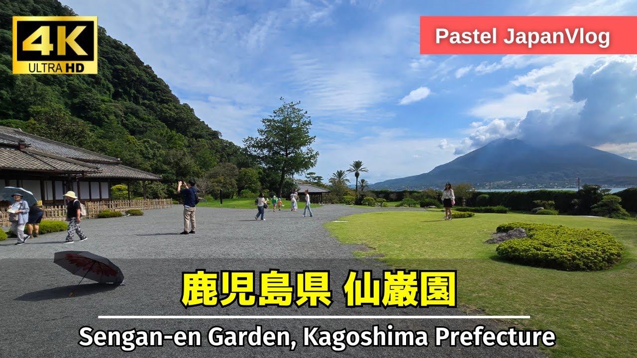 【鹿児島観光】桜島×日本庭園の組み合わせ｜仙厳園｜想像以上の美しさ✨Sakurajima and Japanese garden combination | Sengan-en |