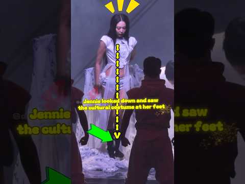 Jennie Avoided Stepping On Culturally Significant Outfits At MMA 2025 Jennie Blackpink