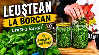 Leuștean Proaspăt Tot Anul - Leustean la borcan pentru iarna