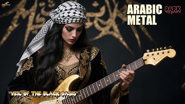 Arabic Dark Metal Soundscape | Veil of the Black Oasis 🔥 NakhaCore