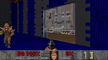 Doom (Unity), E1M4 Command Control (Any%) - 13.63